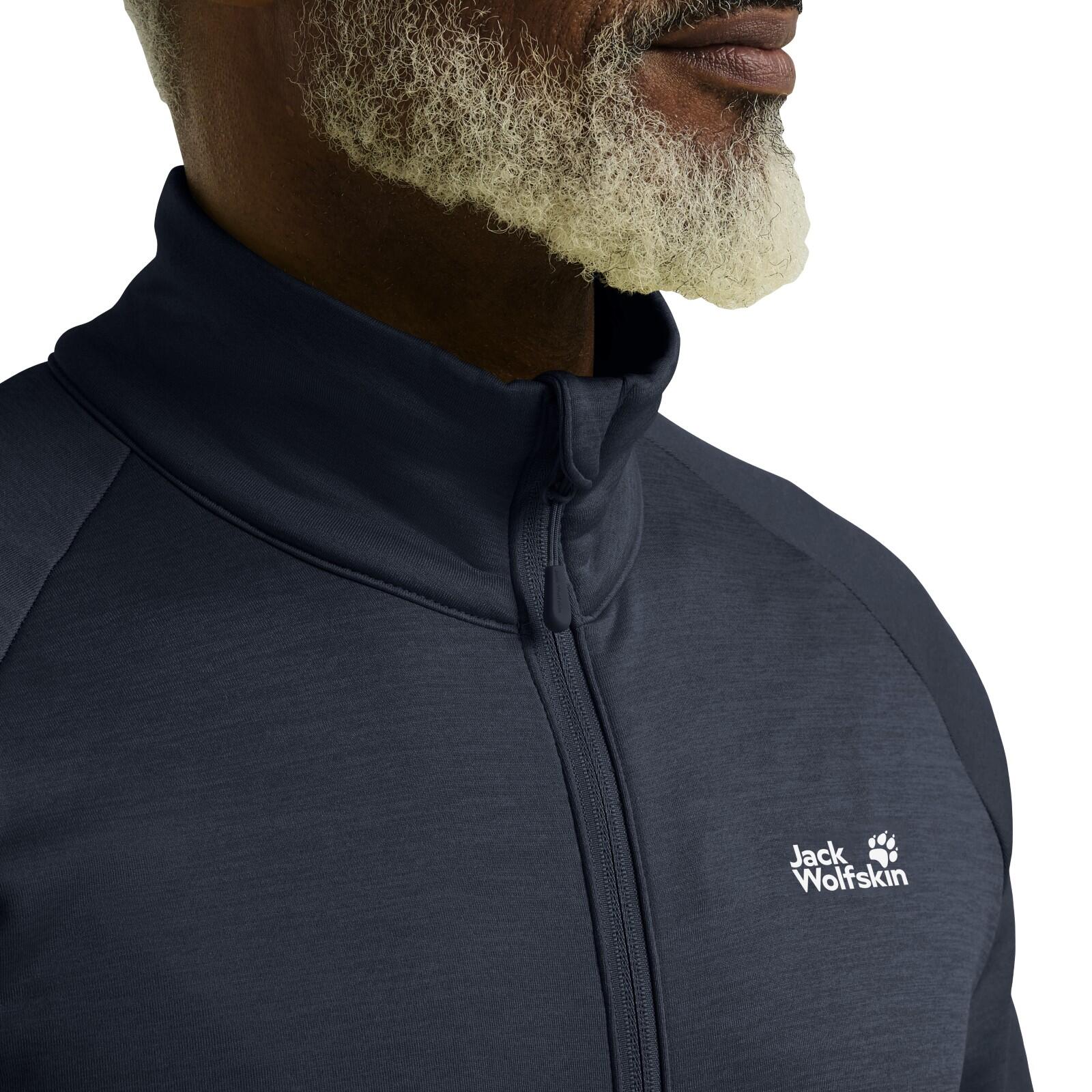 Veste de trekking homme Jack Wolfskin Peak District zippée intégralement 6/7