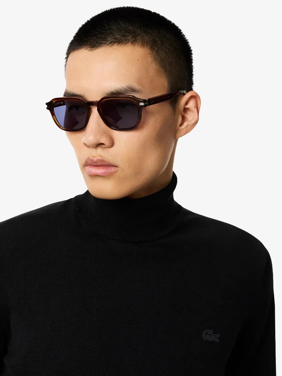 Pull col roulé Lacoste en laine - Homme 3/6