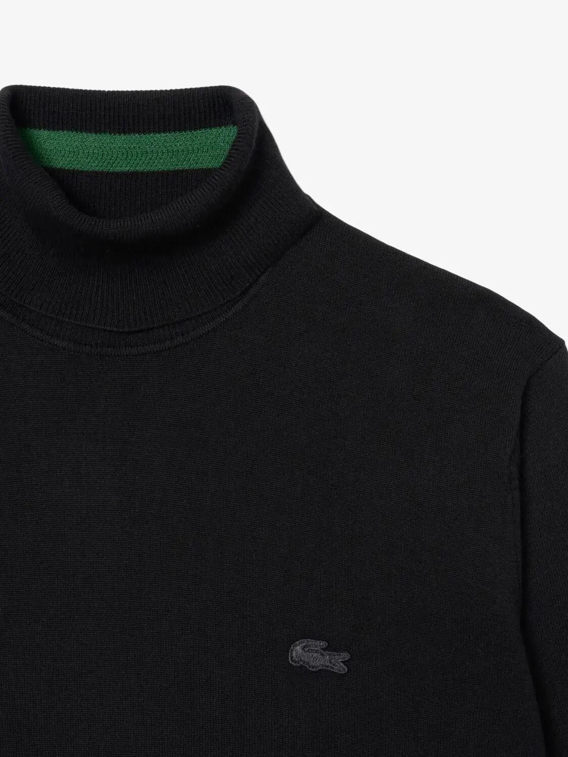 Pull col roulé Lacoste en laine - Homme 4/6