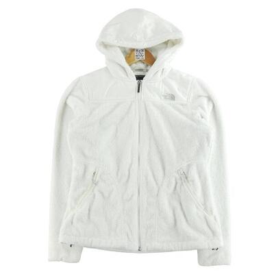 Tweedehands - dames tnf wit fleece jack - goede staat