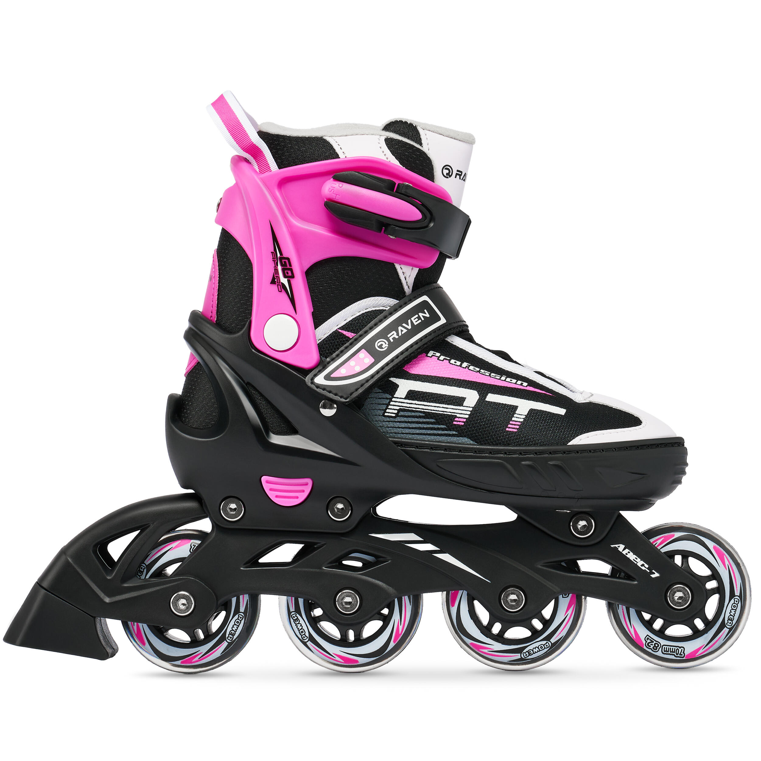 Roller en ligne Singer du 33 au 36 Enfant Mixte taille ajustable Raven