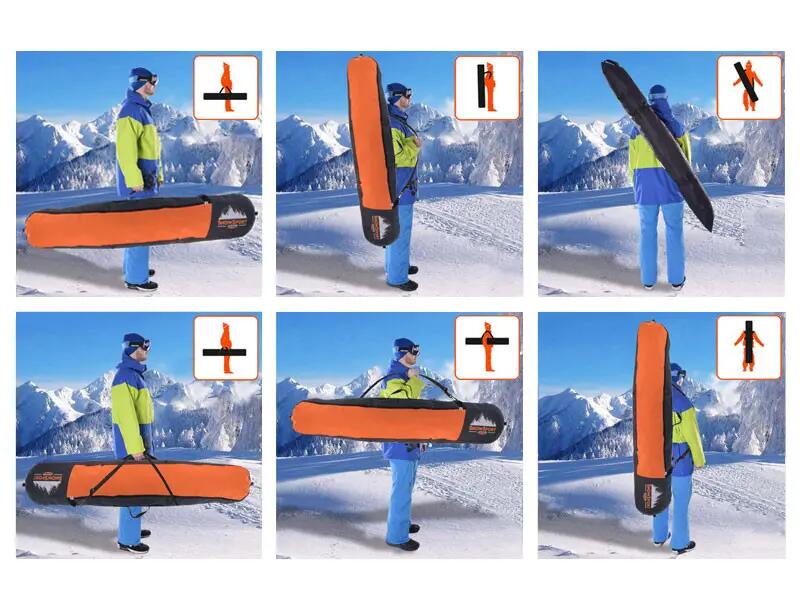 Pokrowiec na deskę snowboard Snowsport Snowboard Bag Orange 5/6