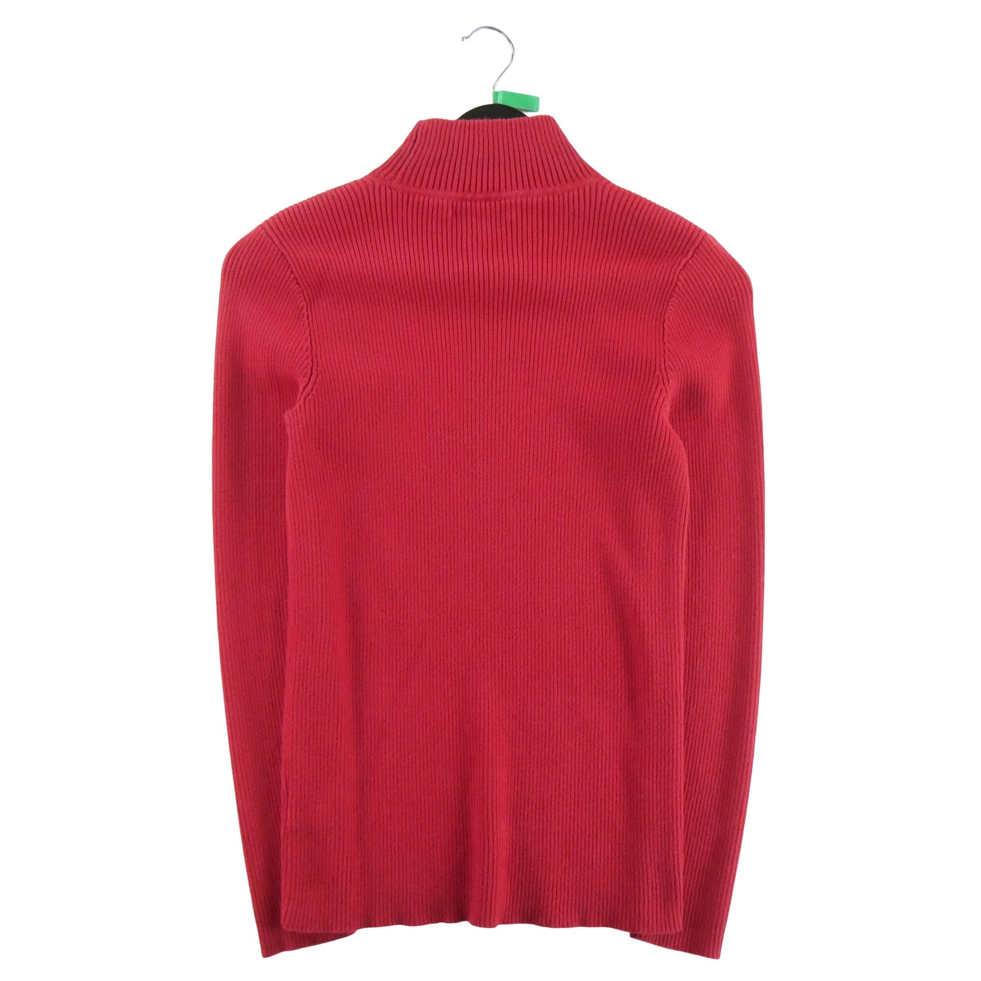 Reconditionné - Pull Femme Rouge - Très Bon État 2/5