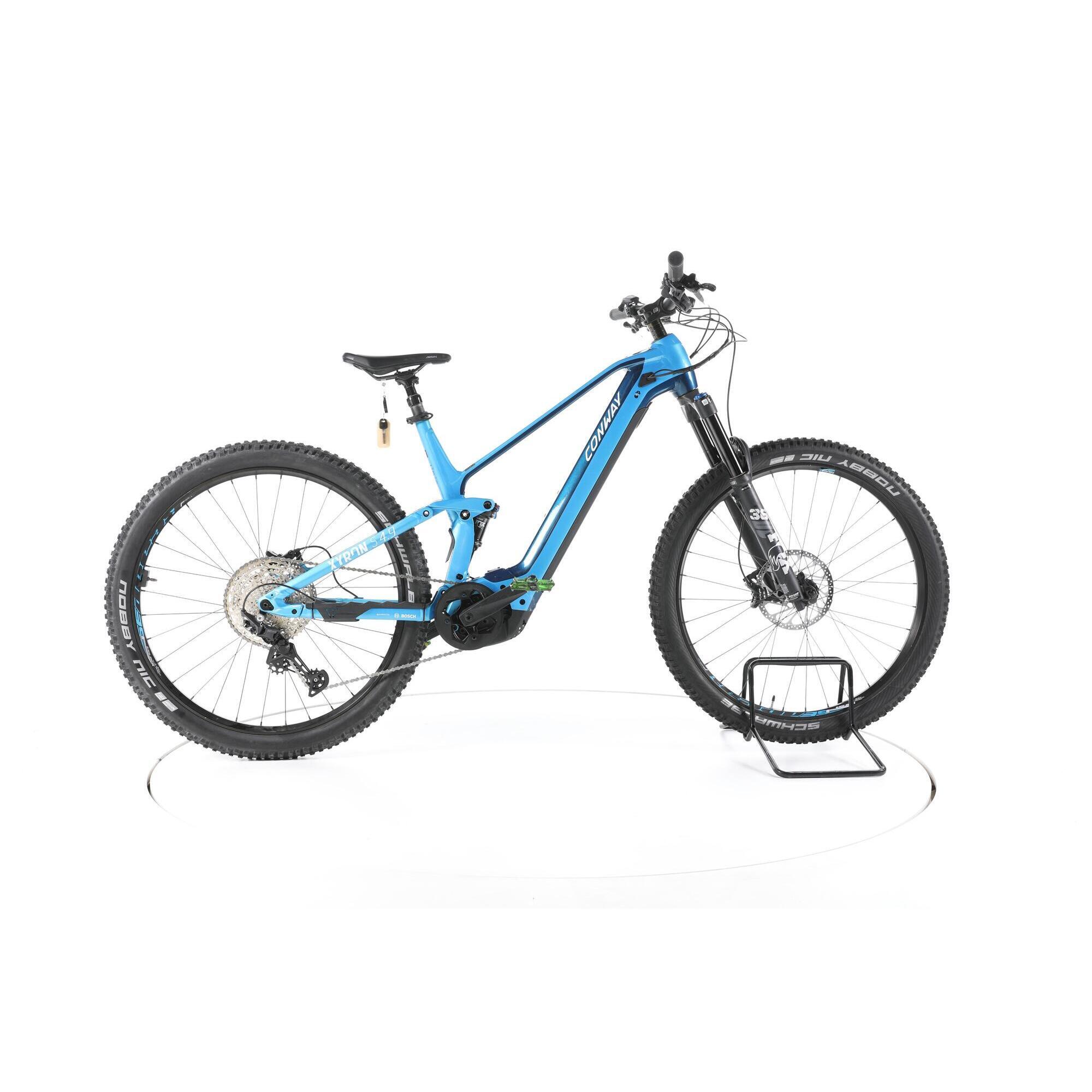 Conway - Reconditionné - Conway Xyron S 4.9 Vélo Électrique Vtt - Bon - Vélo Tout Terrain - Bleu - 49 - Decathlon