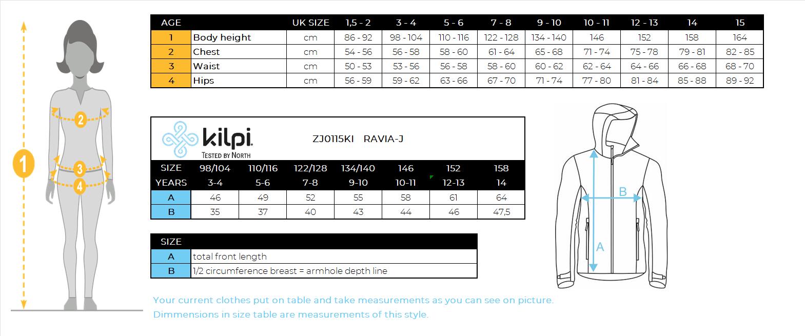 Giacca softshell da bambina Kilpi RAVIA-J 4/4