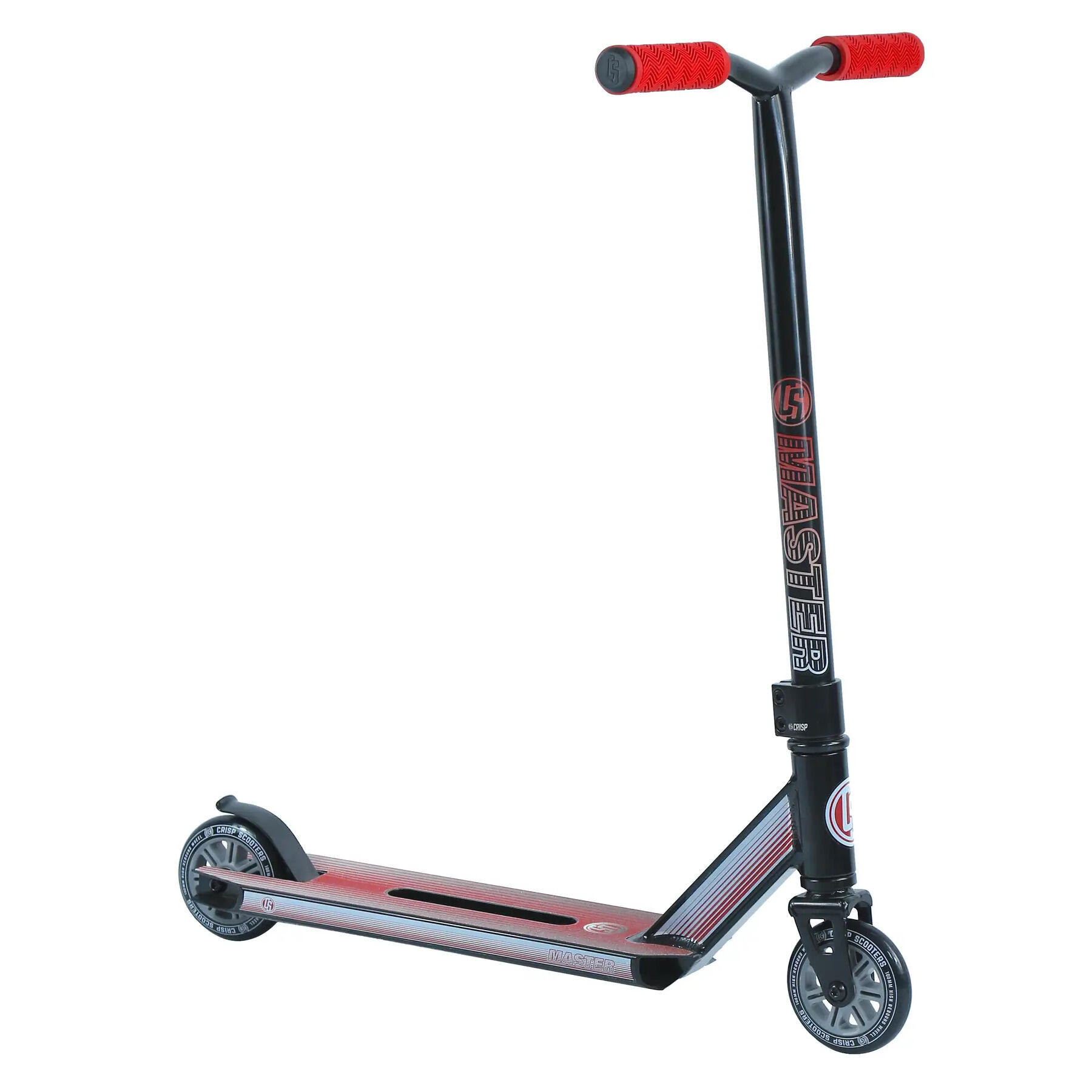 Crisp - Trottinette Freestyle Crisp Master - Trottinette - Gris|rouge - Taille Unique - Decathlon