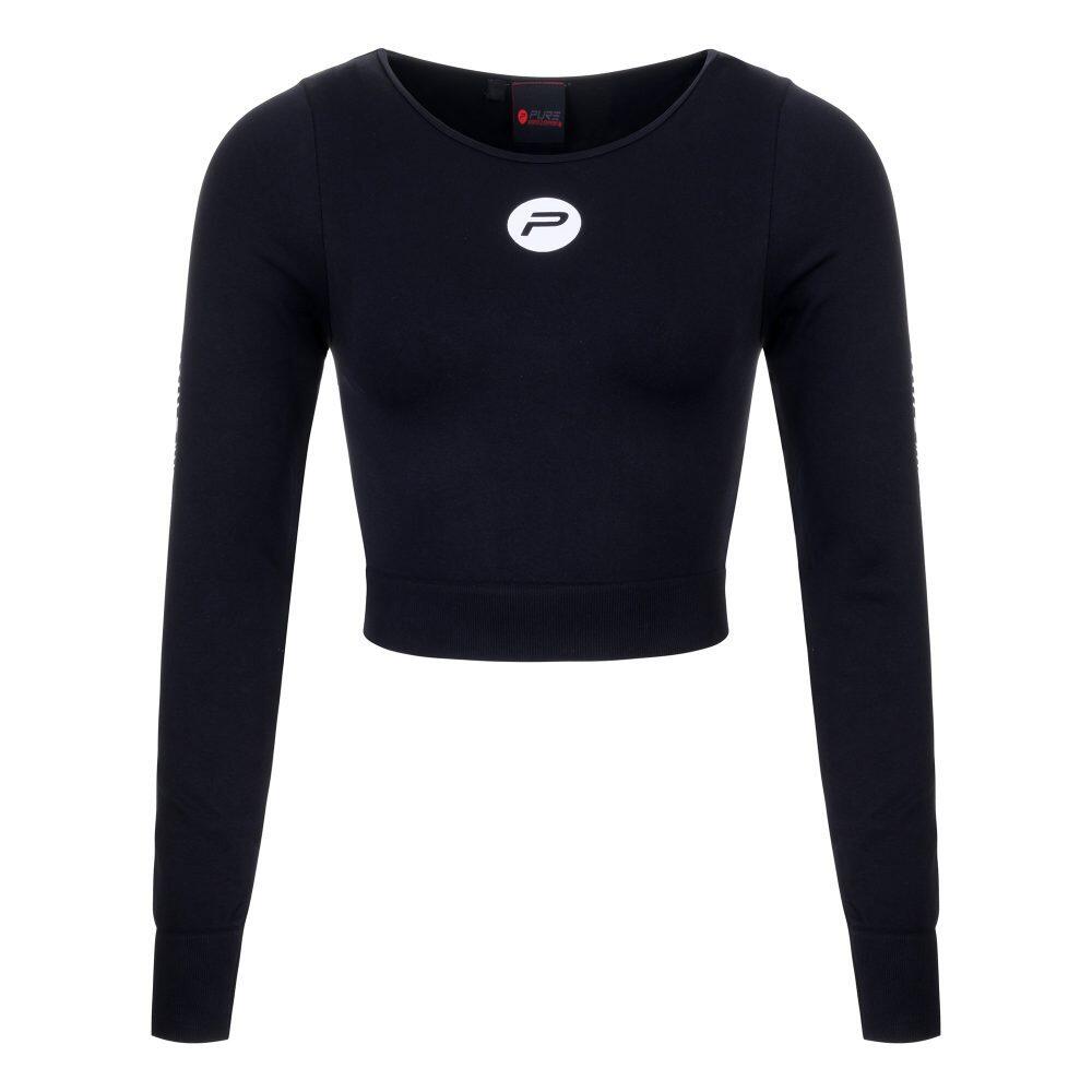 PURE 2 IMPROVE Maglia crop a maniche lunghe Pure2Improve