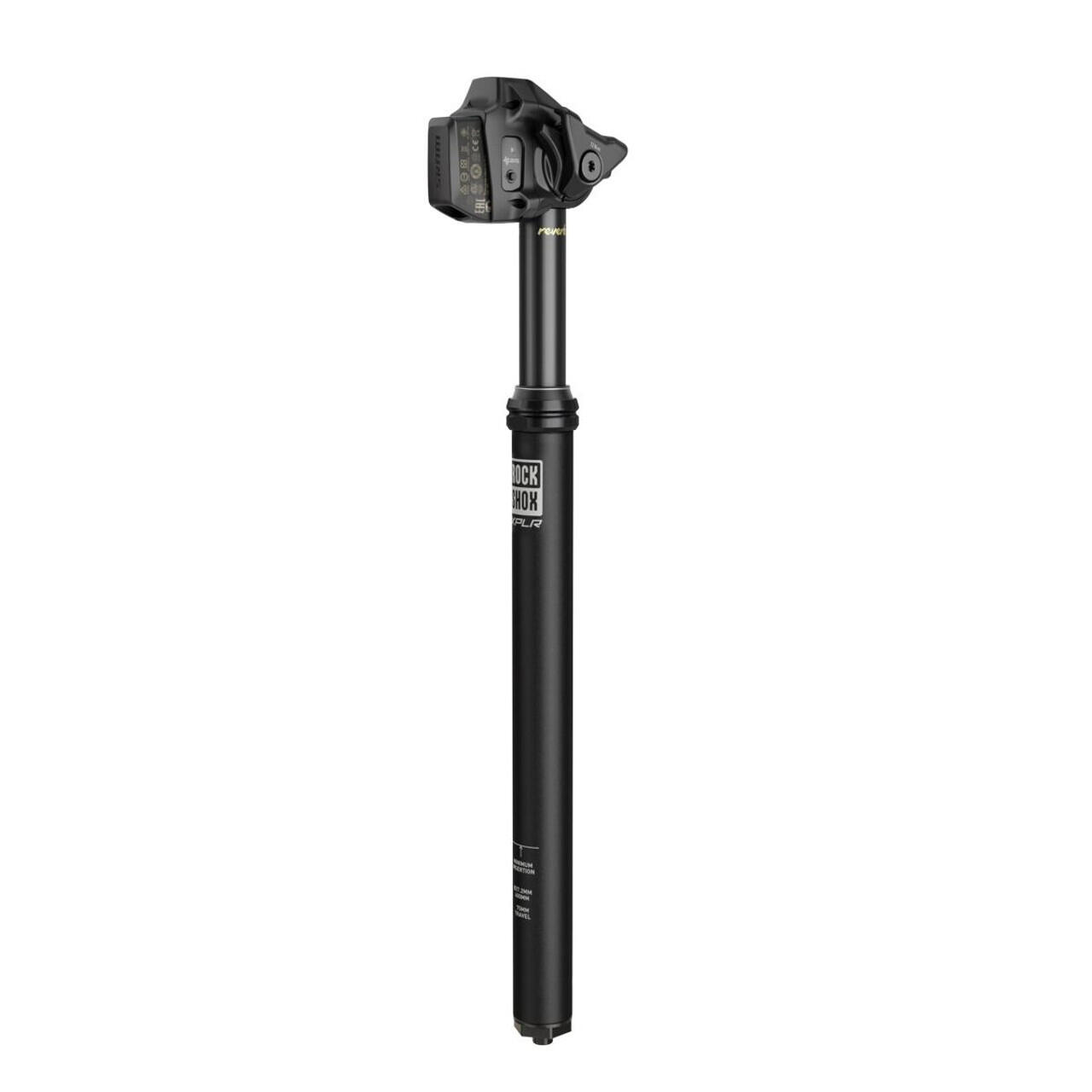 Rockshox - Tige De Selle Télescopique Rockshox Reverb Axs Xplr 27.2mm 50mm - Fourche De Vélo - Noir - Taille Unique - Decathlon