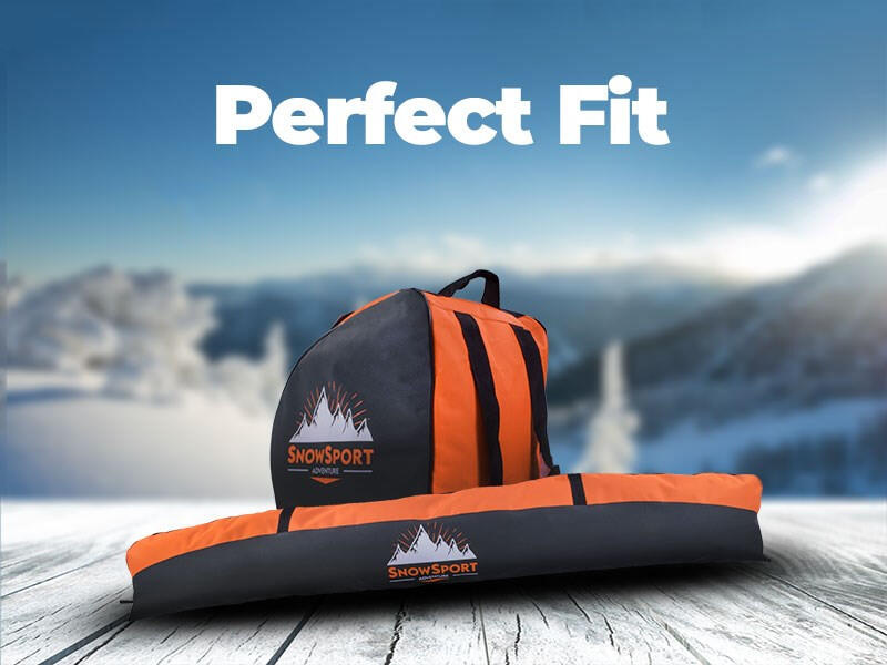 Pokrowiec na buty narciarskie Snowsport BootBag Orange 2/6
