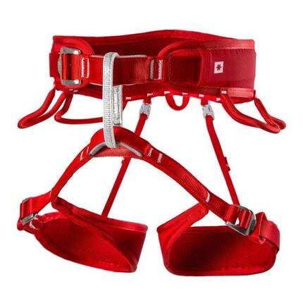 Harnais d’escalade Ocun Twist réglable, vert, rembourré, 4 porte-matériel