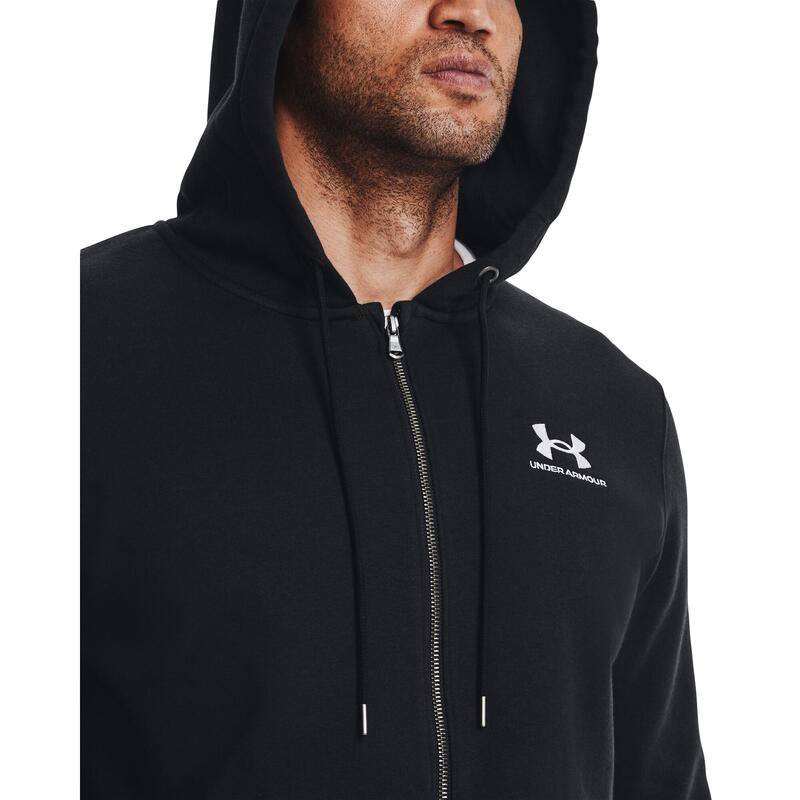 Hanorac barbati Under Armour Essential Fleece, Negru
