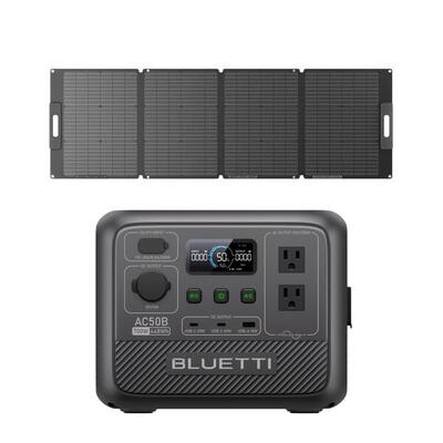 BLUETTI AC50B+200W 448Wh fonte de energia portátil falta de energia acampamento