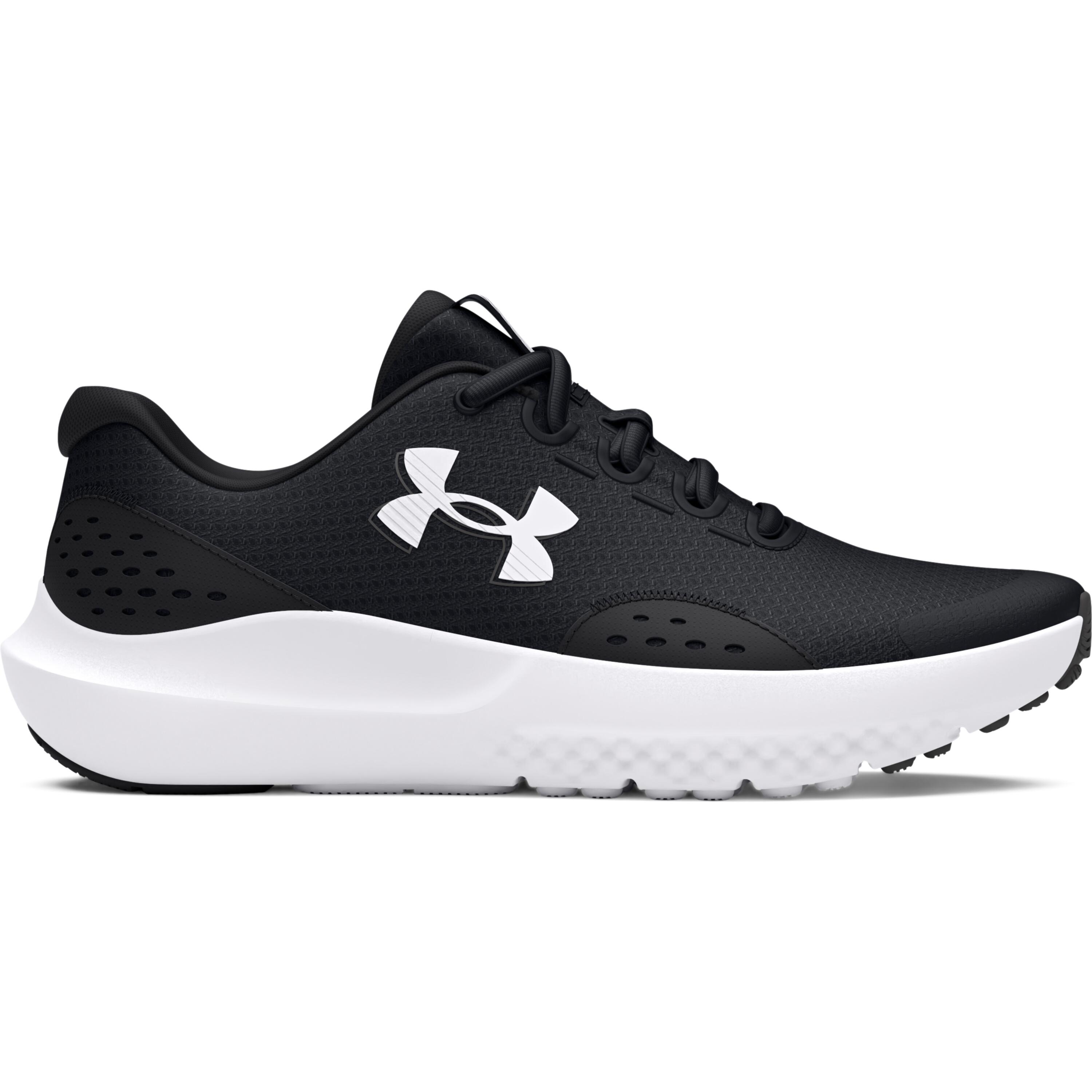 Under Armour - Chaussures De Running Enfant Under Armour Surge 4 - Chaussures D'Athlétisme - Blanc|noir - 36 - Decathlon