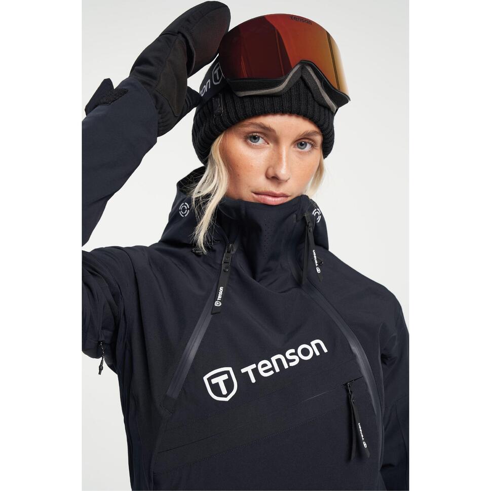 Veste D'hiver TENSON Femme - Ski, Snowboard, Imperméable Et Coupe-vent, Taille 38 Blanc Et Noir, Occasion Très Bon état