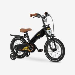 Vélo Enfant Deryan Turbo 3-en-1 - 14 Pouces - Noir