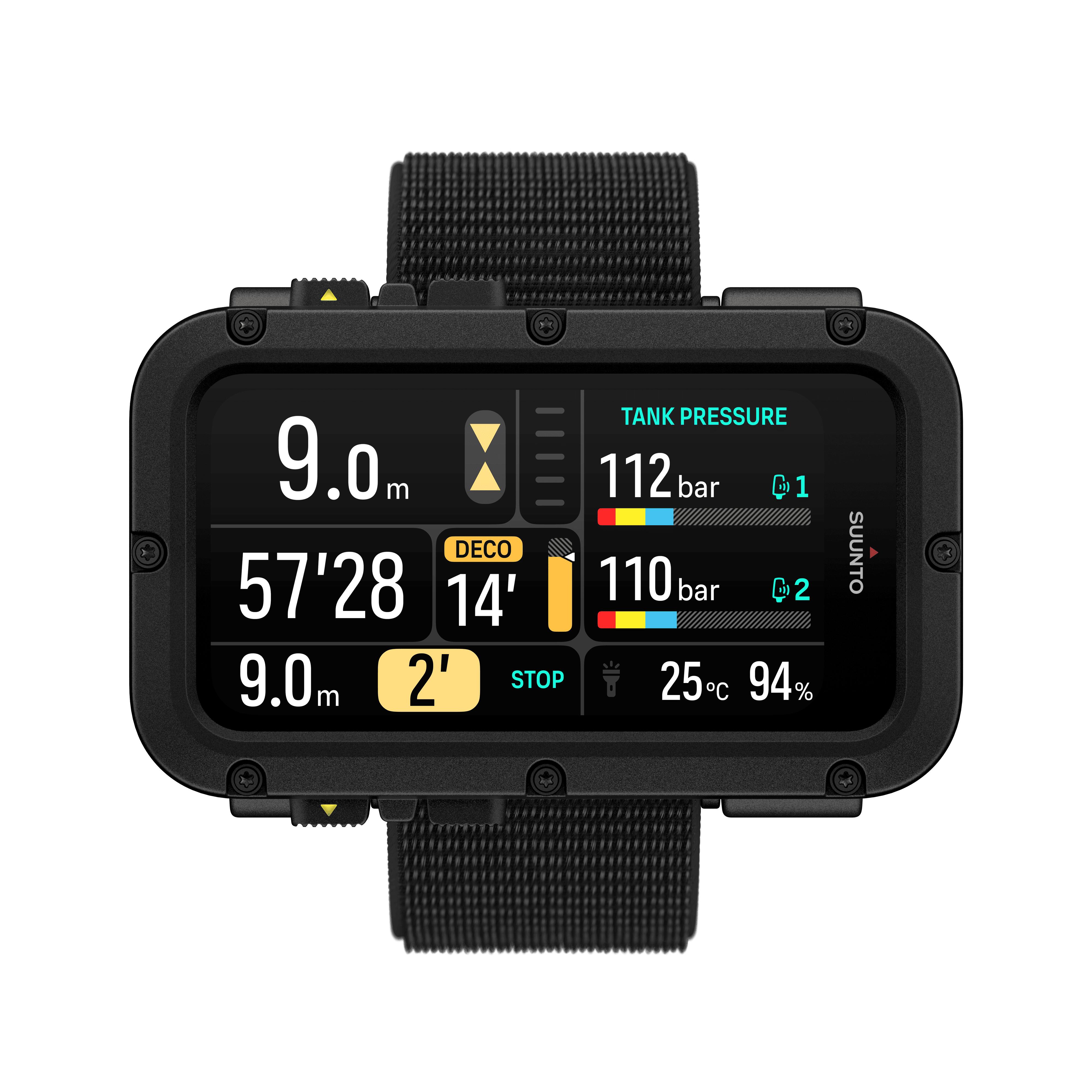 NAUTIC DIVE COMPUTER with Textile Strap