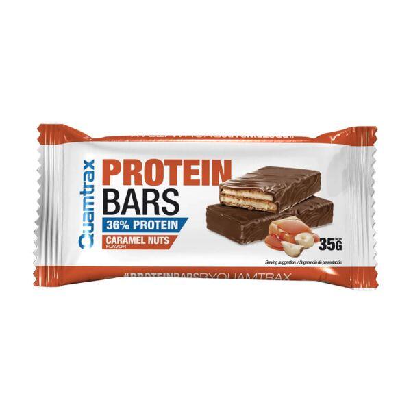 QUAMTRAX Barretta proteica - 35 g Caramel Nuts Quamtrax