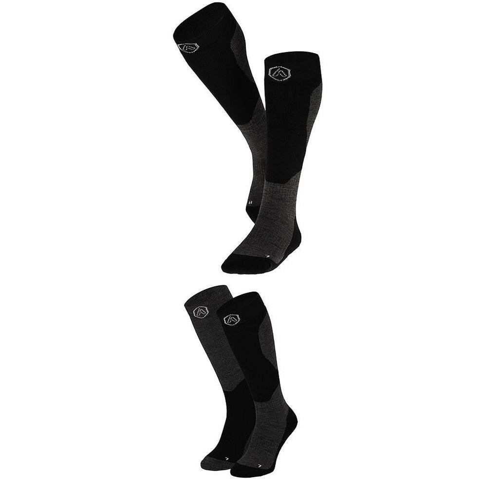 Unisex skisokken – Design – Maat 35 tot 48 – 2-pack 2/4