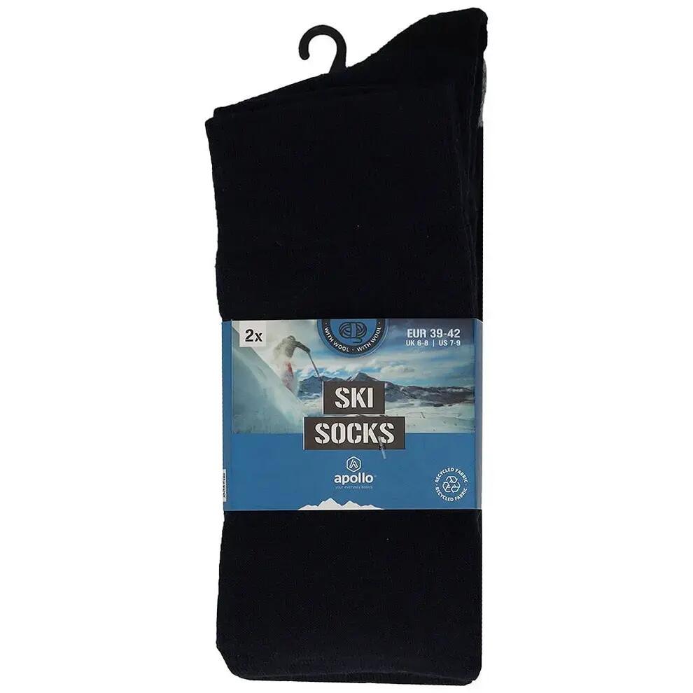 Skisokken Unisex - Badstof zool - Maat 35 t/m 48 - 6-Pack- Voordeelpakket 5/5