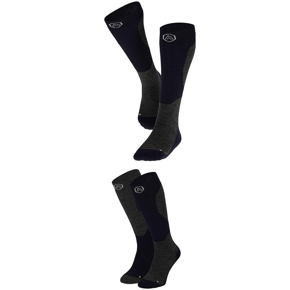 Skisokken Unisex - Design - Maat 35 t/m 48 - 4-Pack 2/4