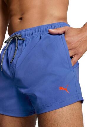 Short de bain court pour homme PUMA Benjamin Bleu