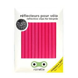 Réflecteurs pour rayon de vélo Rainette (x12)