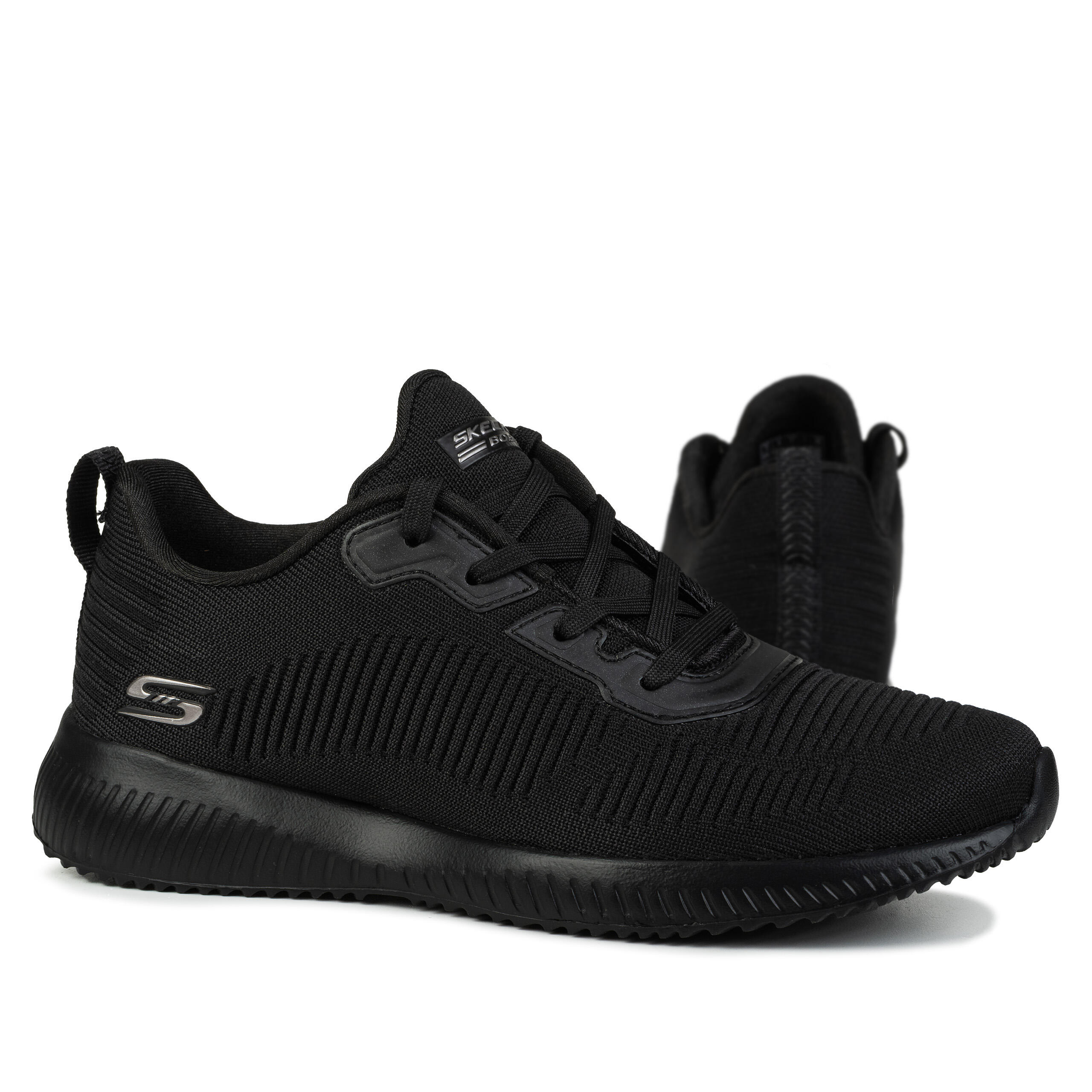 Zapatillas Deportivas Caminar para Mujer Skechers 32504_BBK Negras con Cordones 6/6
