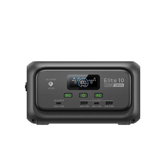 Power Station Portatile Elite 10 MINI 128Wh – Escursionismo weekend e campeggio