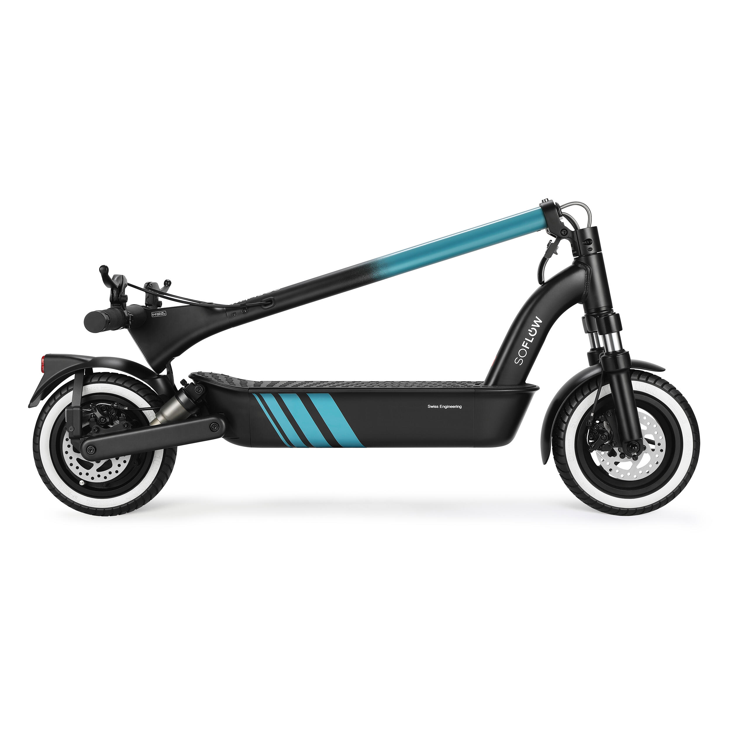 E-Scooter SO4 PRO GT 10 Zoll Luftreifen Straßenzulassung ABE 1.600W 6/7