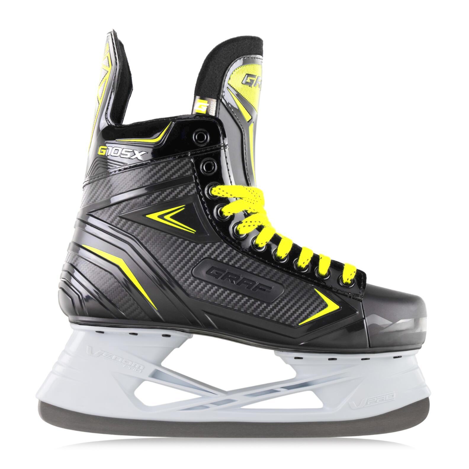 Schlittschuhe Graf G104X Eishockey Schlittschuh Eislaufen 45 5/7