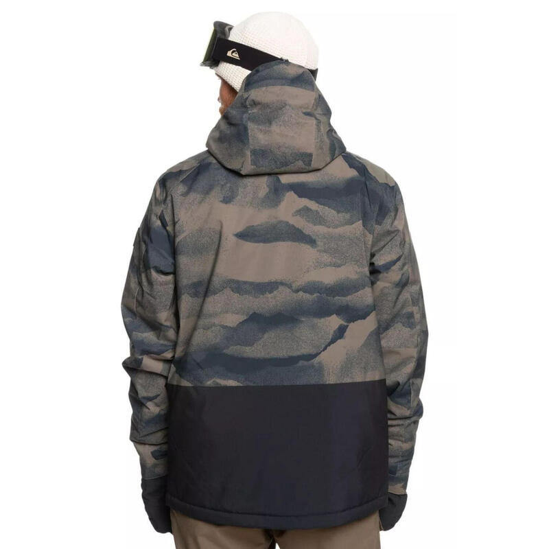 Jachetă de schi pentru bărbați Quiksilver Mission Printed Block