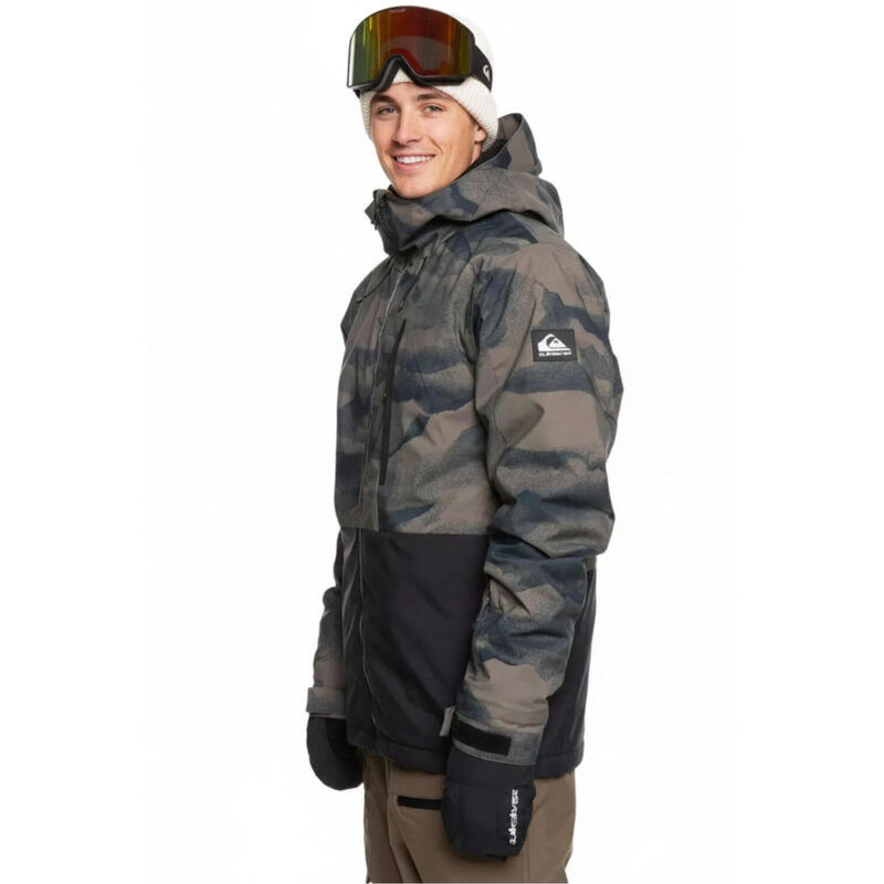 Jachetă de schi pentru bărbați Quiksilver Mission Printed Block