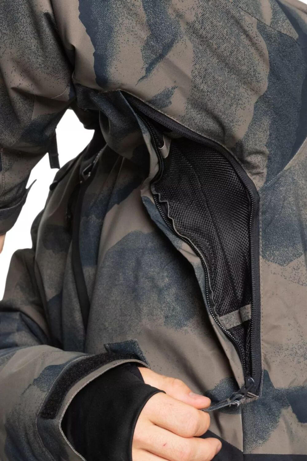 Veste de ski Quiksilver Mission Printed Block pour hommes 5/7