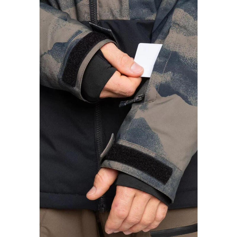 Jachetă de schi pentru bărbați Quiksilver Mission Printed Block