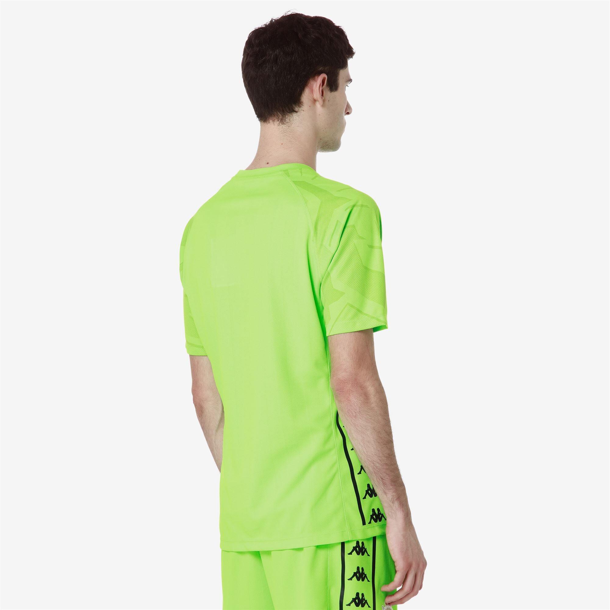 T-shirt da uomo in poliestere riciclato verde da calcio 3/6
