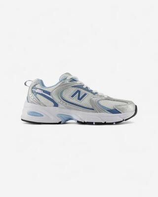 New balance 530 silver metallic heron blue
