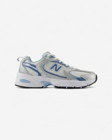 New Balance 530 Silver Metallic Heron Blue