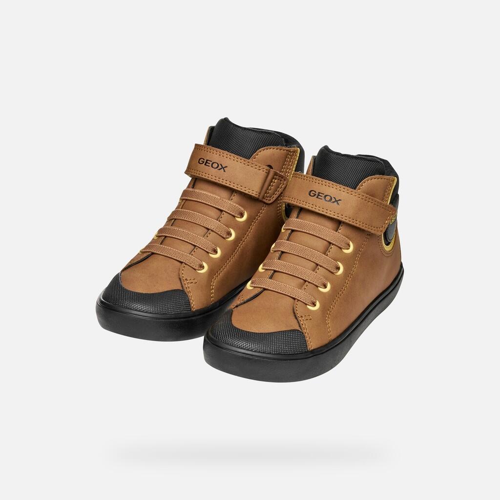 Buty GEOX J GISLI Brązowy 3/7