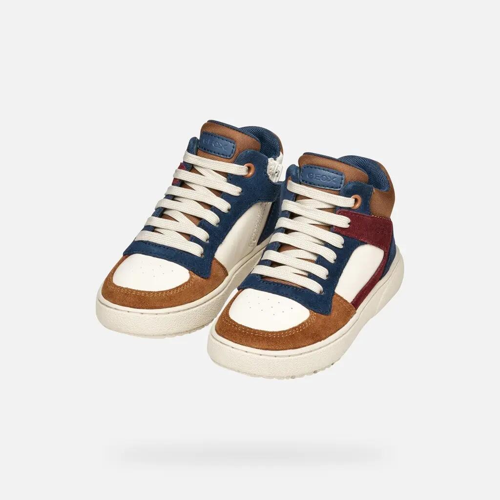 Baskets Garçon THELEVEN BOY Ivoire Clair/Marron Clair 3/7