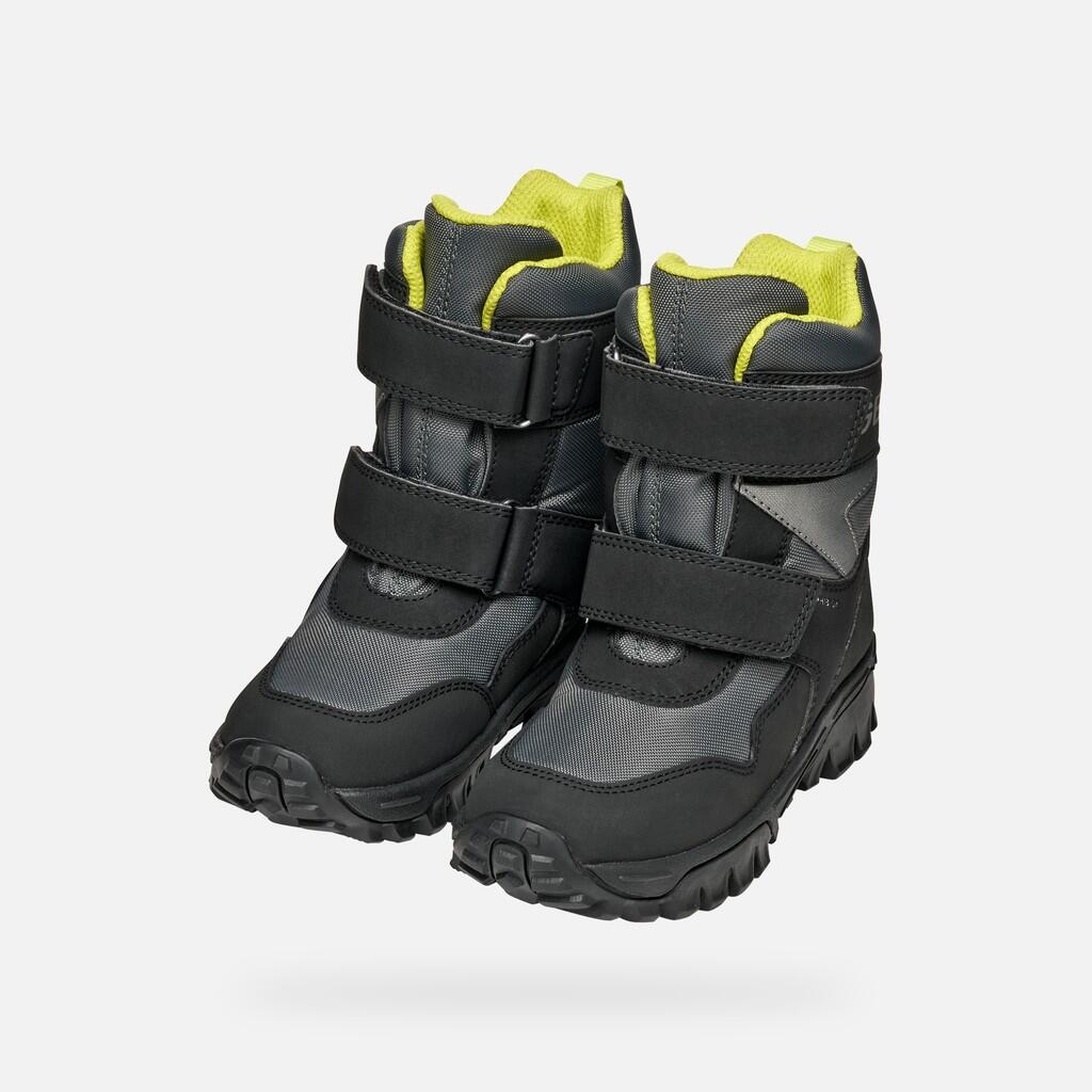 Bottes Garçon HIMALAYA ABX BOY Gris Foncé/Citron Vert 3/7