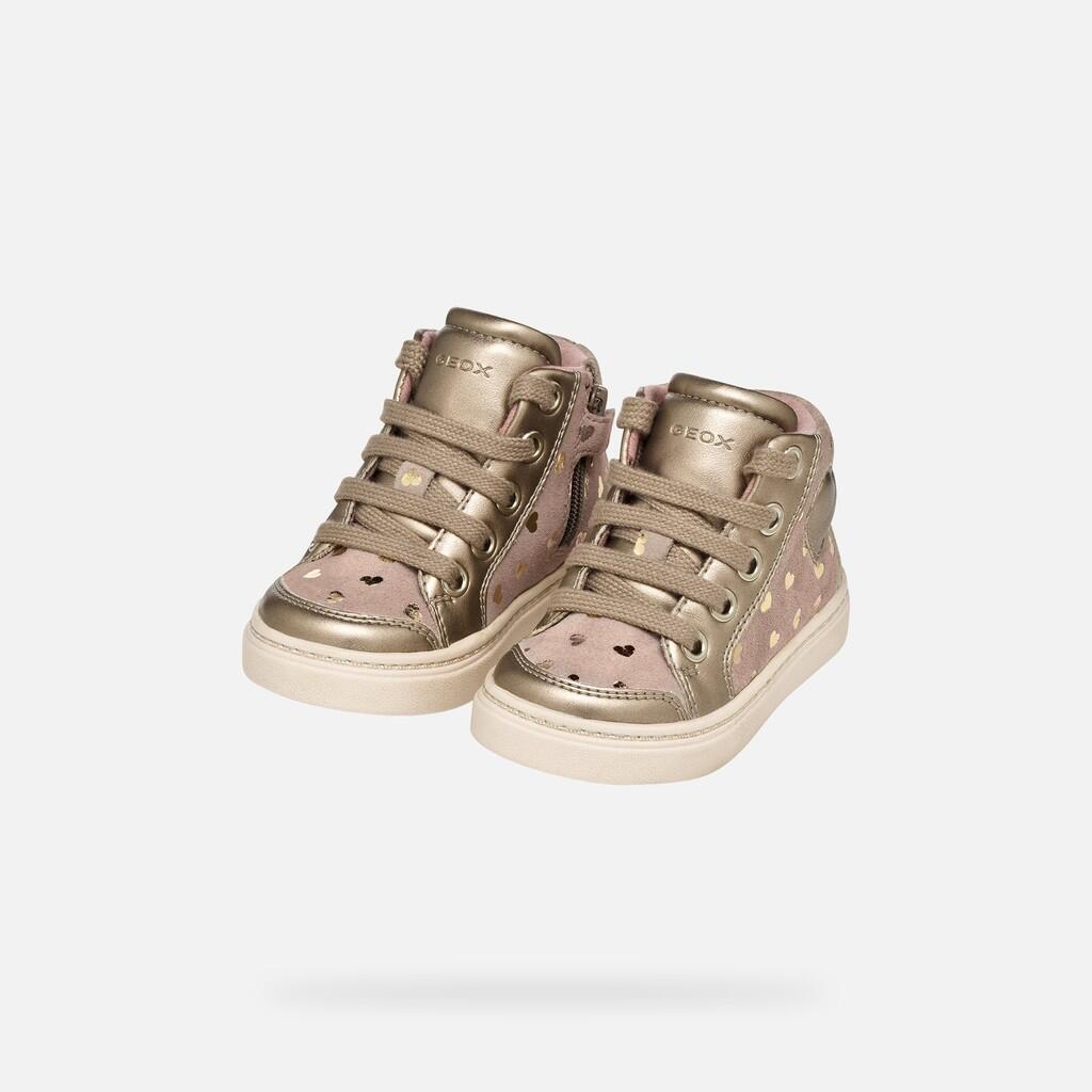 Bottes Geox Modello B Nashik Girl Colore Beige 3/7