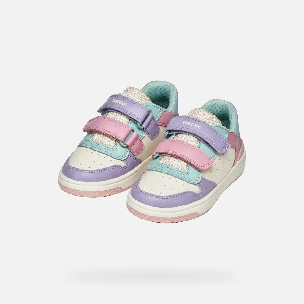 Buty GEOX J WASHIBA GIRL Wielokolorowy 3/7