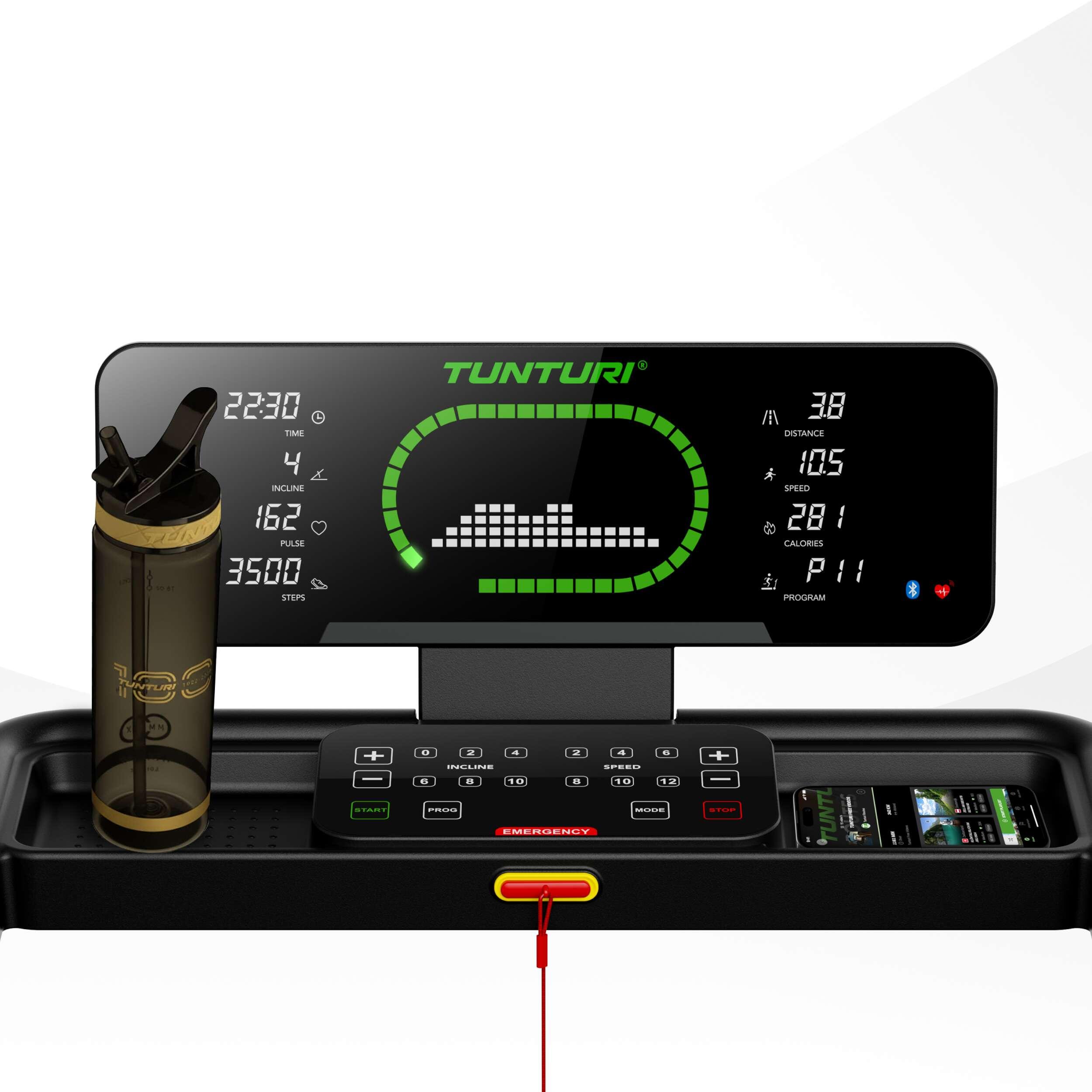Loopband voor thuis - Walking Pad - Opvouwbaar - Bluetooth - Cardio Fit T50 3/8