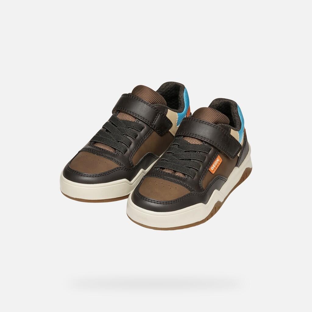 Sneakers Geox Model J Perth Kleur Bruin 3/7