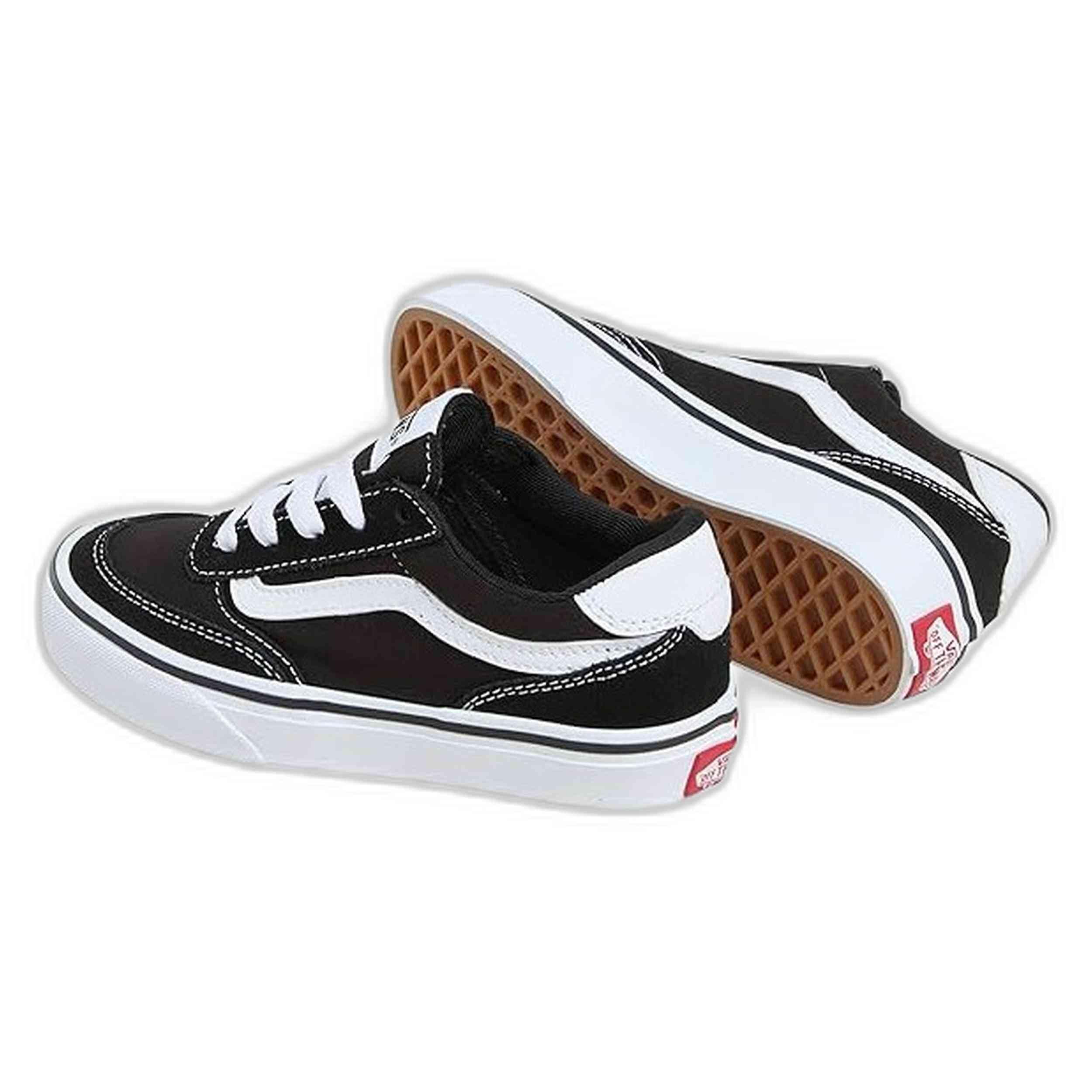 Tênis para criança Vans Brooklyn ls Preto 3/5