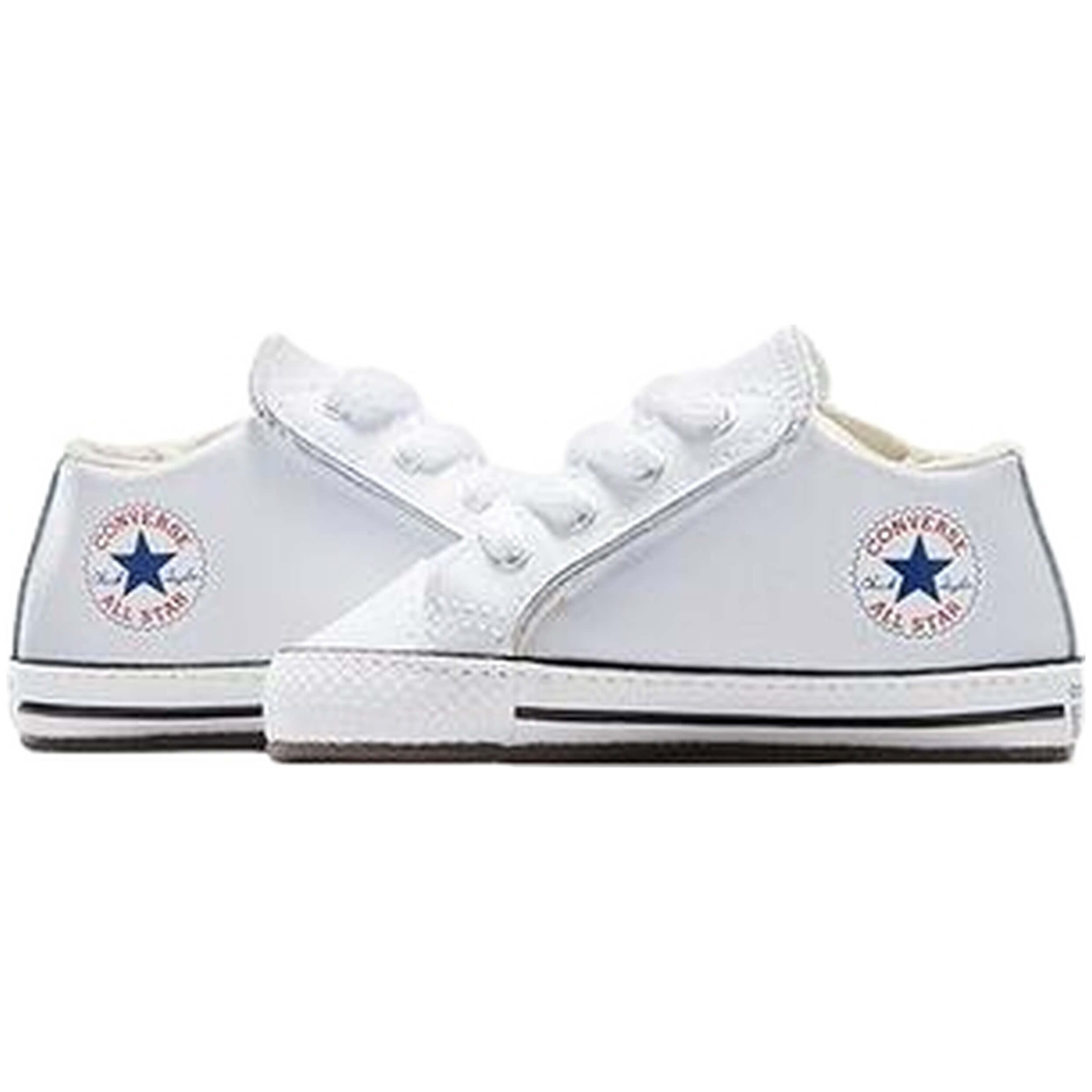 Chaussures pour enfant Converse cribster mid Blanc. 5/5