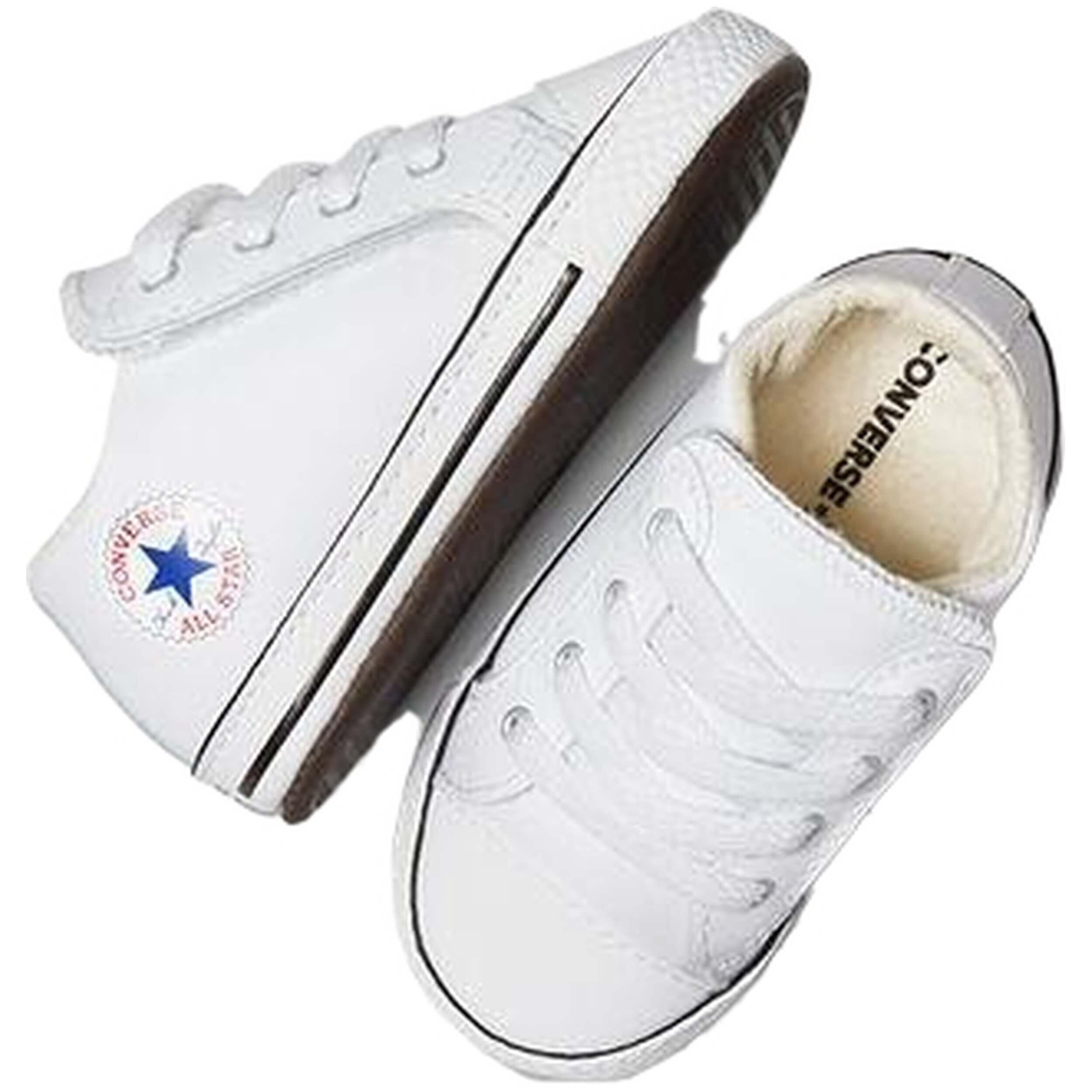 Chaussures pour enfant Converse cribster mid Blanc. 4/5