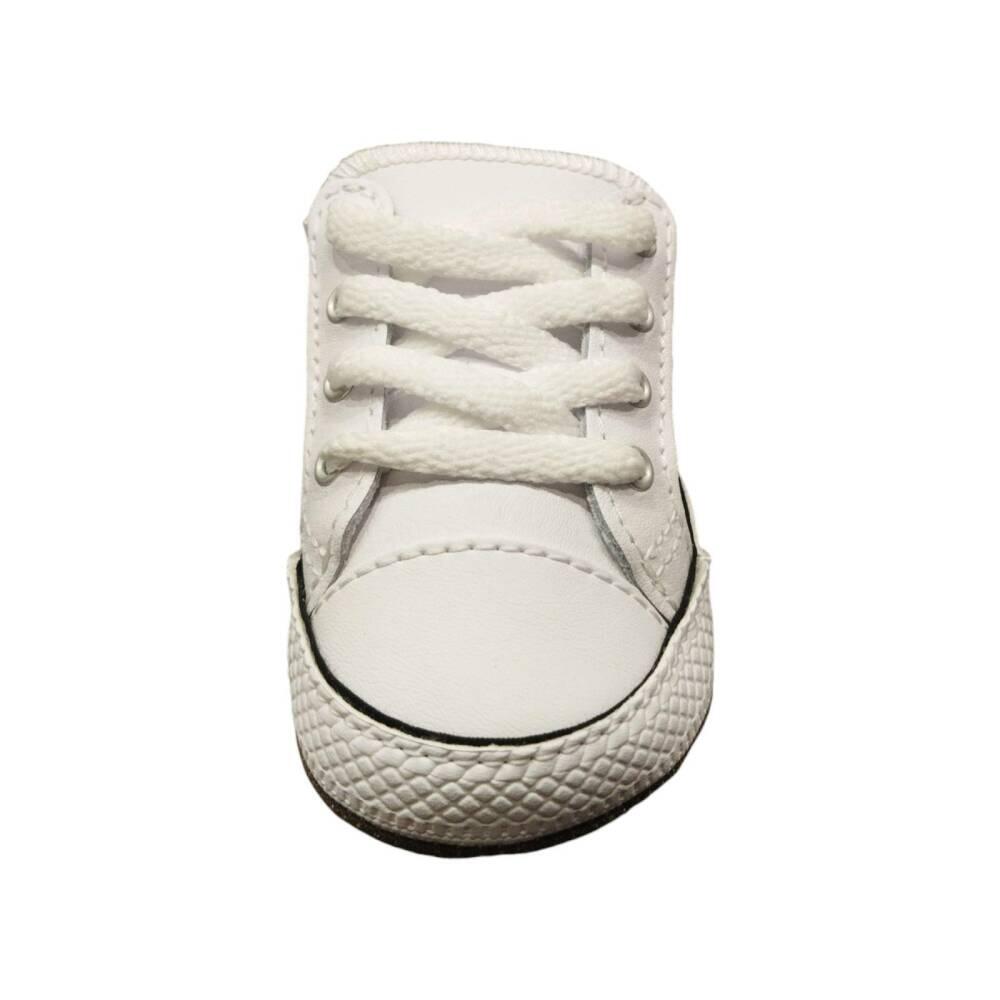 Chaussures pour enfant Converse cribster mid Blanc. 2/5