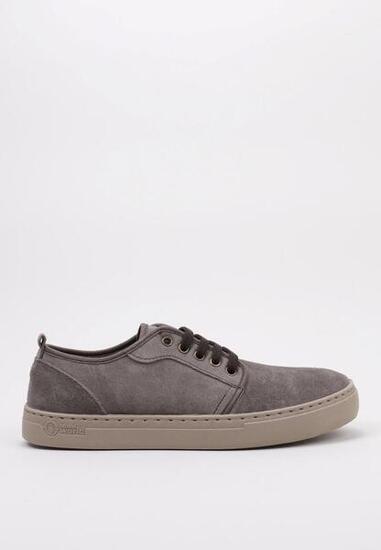 Baskets de sport homme en cuir MISO - Gris