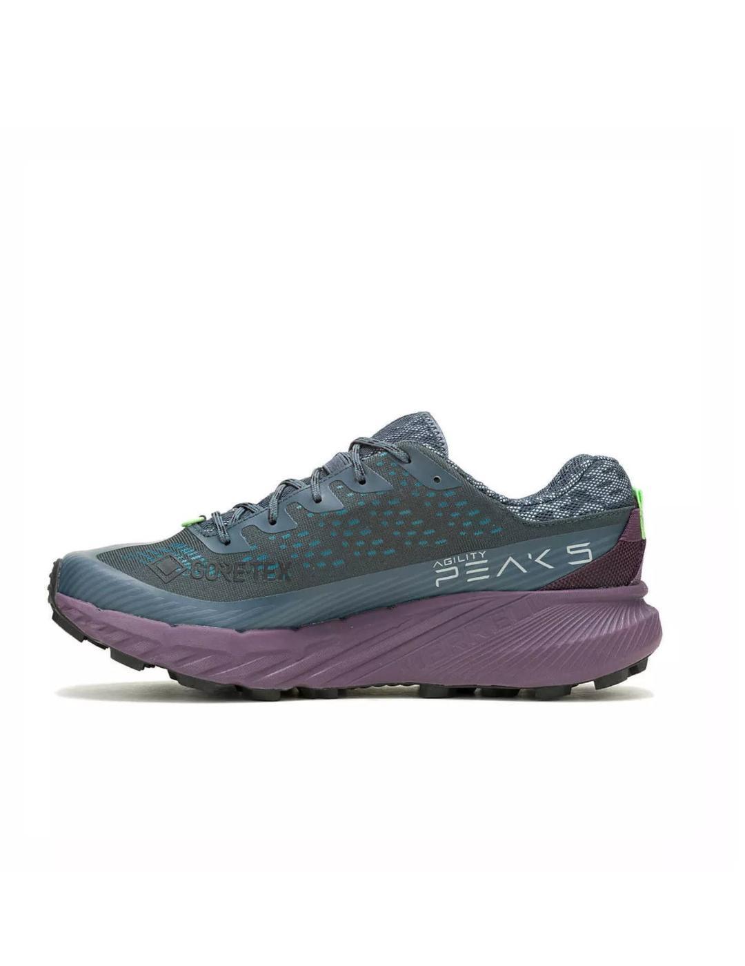 Escursionismo per uomo Merrell agility peak Viola 2/3